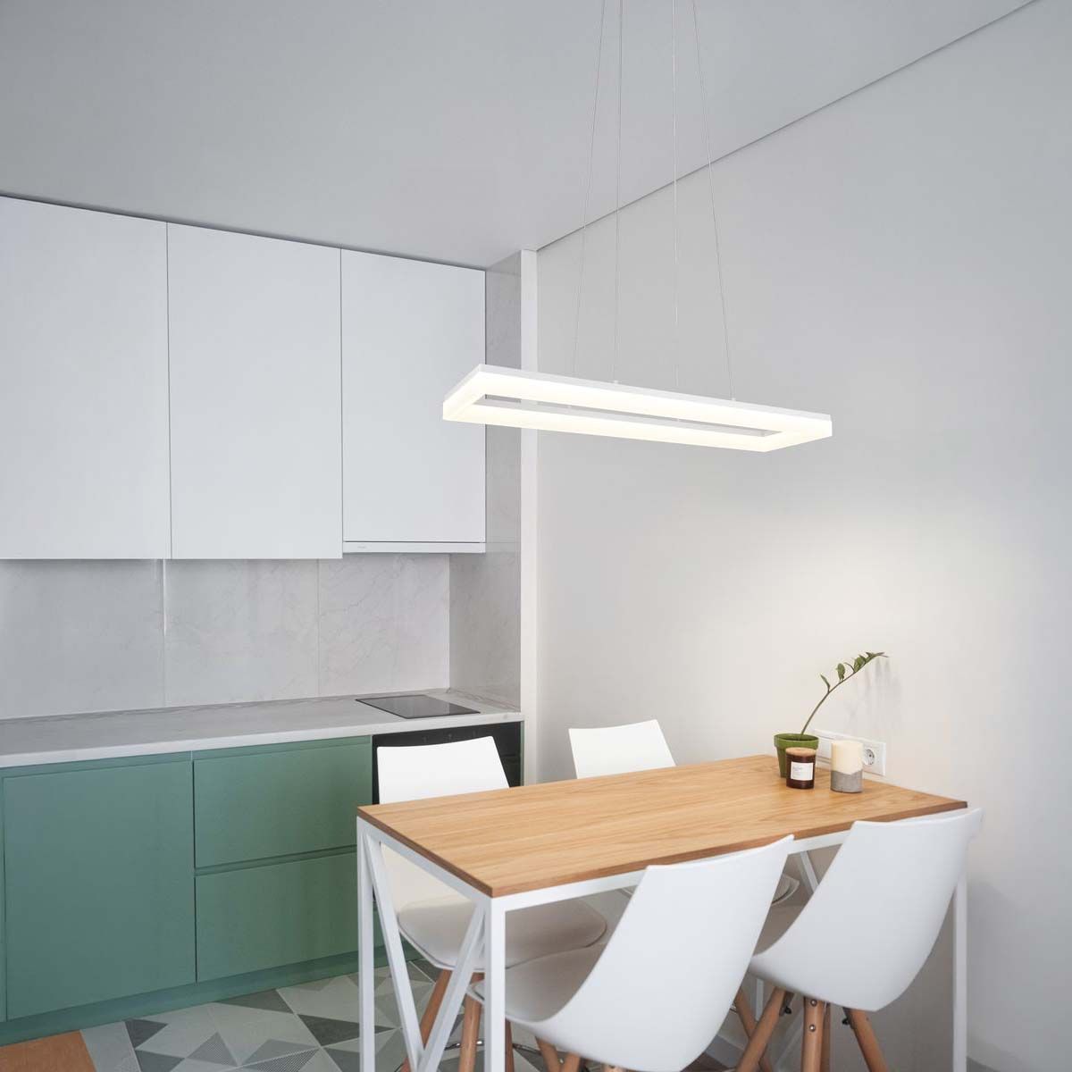 Lampadari & plafoniere: LED Pendelleuchte, 70 cm x 20 cm – Nuovo (secondo la descrizione) da Kreuzlingen venduto da Smart-Light 1