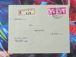 CL33 Enveloppe + Timbre Suisse 1932