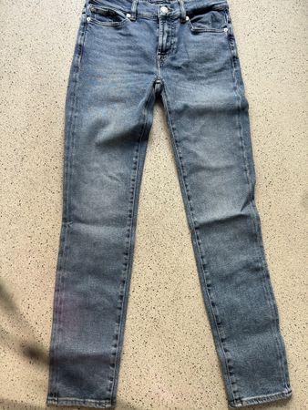 7 for all Mankind Jeans Roxanne Luxe, Grösse 26, Top!