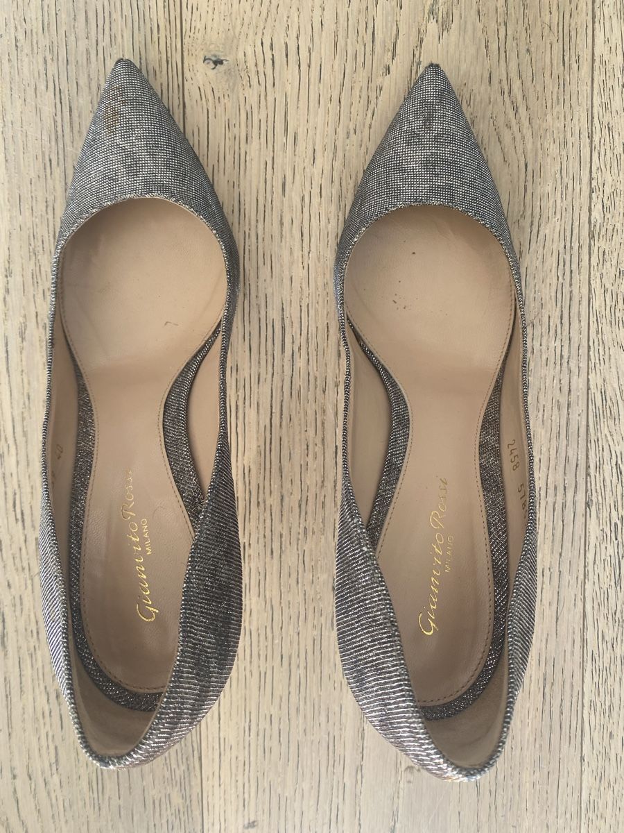 Gianvito Rossi Chaussures femmes: Gianvito Rossi Pumps, Leopard Pattern, Metallic, Size 40 – D'occasion à Grand-Lancy par catallegra1976
