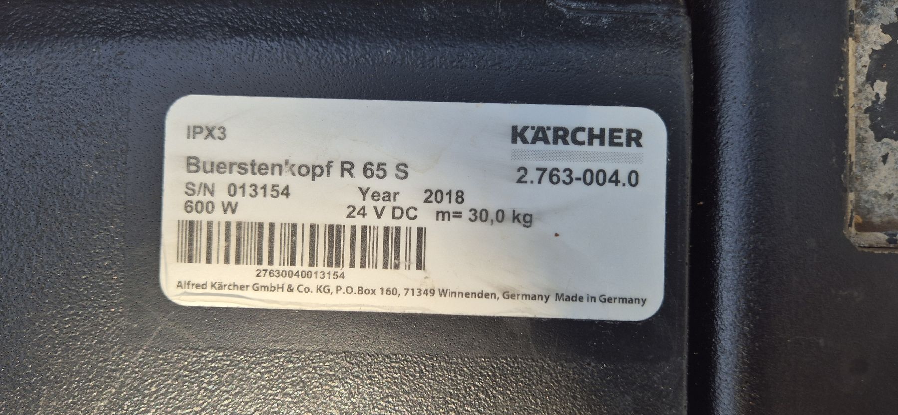 Kärcher Alle Maschinen: Kärcher Bürstenkopf R65 S – Gebraucht aus Grenchen von Asus_ 4