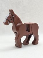 LEGO 10352c01pb01 Horse, Movable Legs with Black Eyes