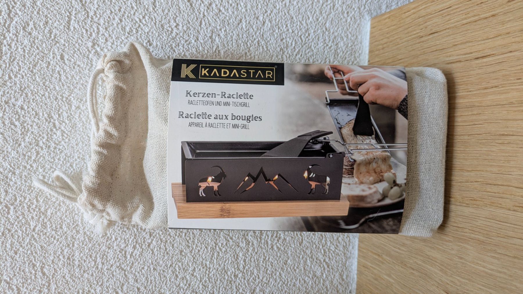 Elettrodomestici da cucina: Raclette à bougies Kadastar "Capricorne" – Nuovo e nell'imballaggio originale da Estévenens venduto da Rockingirl
