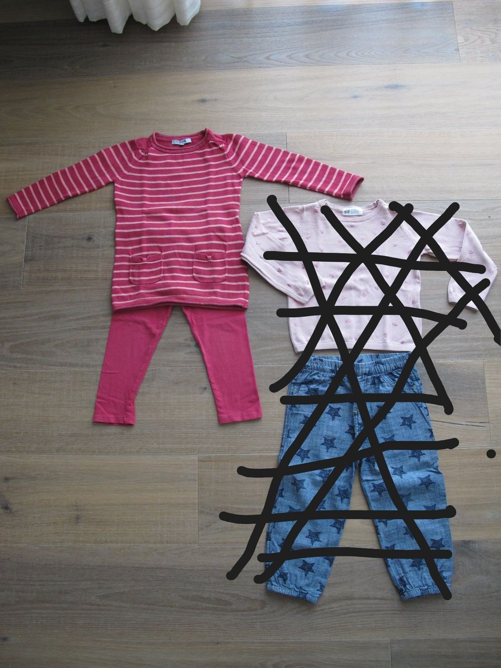 Lotti & Set di vestiti: Pullover / Tunika mit Leggins Gr. 92 – Usato da Rheinfelden venduto da zwitschi_09 1