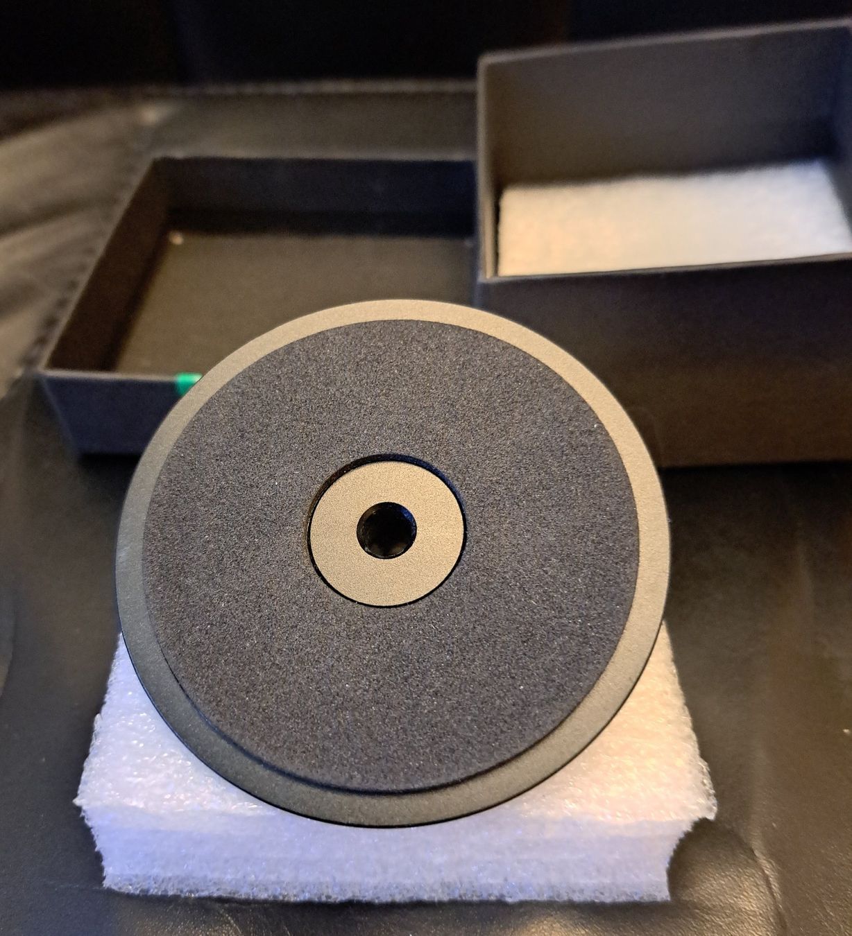 Giradischi: Plattenspieler Metall Stabilisator 125 gr. – Usato da Schlieren venduto da Rcaliforni 1