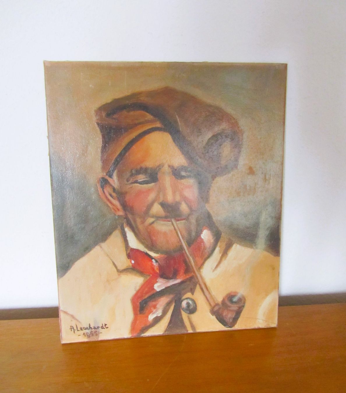 Dipinti: Portrait, Oel auf Holz, Signiert – Usato da Seengen venduto da mikelele 1
