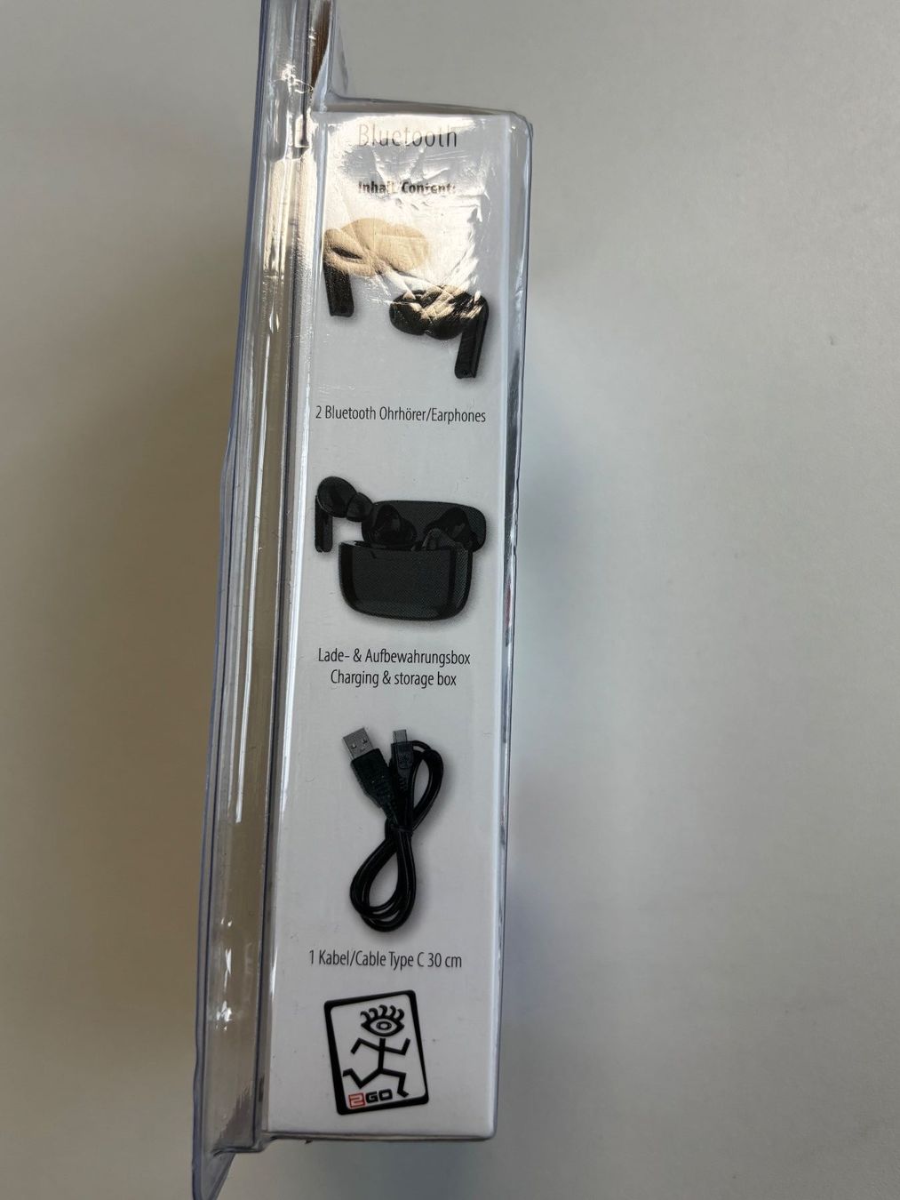 Kopfhörer: 2go Bluetooth Headset DYNAMIC schwarz OVP neu – Neu und originalverpackt aus Frauenfeld von Staatsanwaltschaft 2