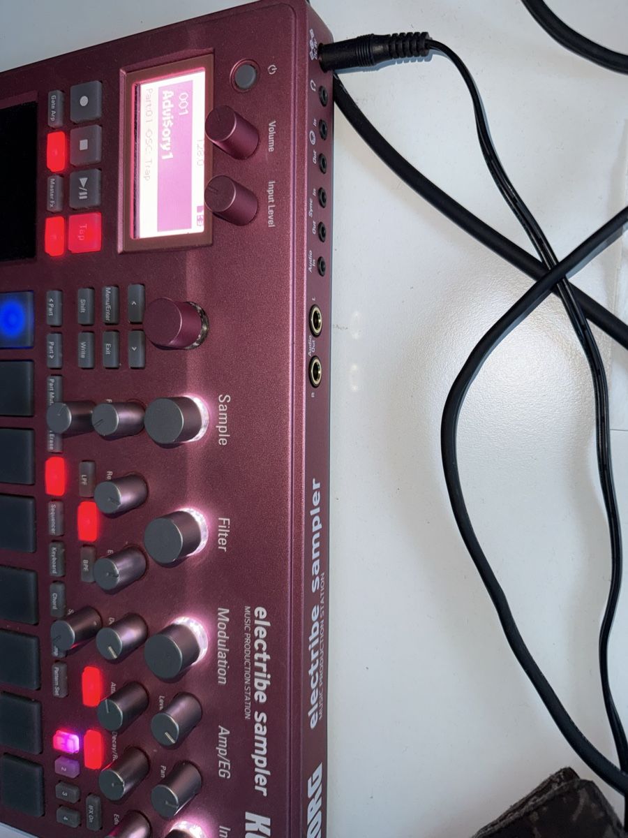 Korg Strumenti musicali: Korg Electribe 2 sampler (rouge) – Usato da Sion venduto da rob_sp7f 1