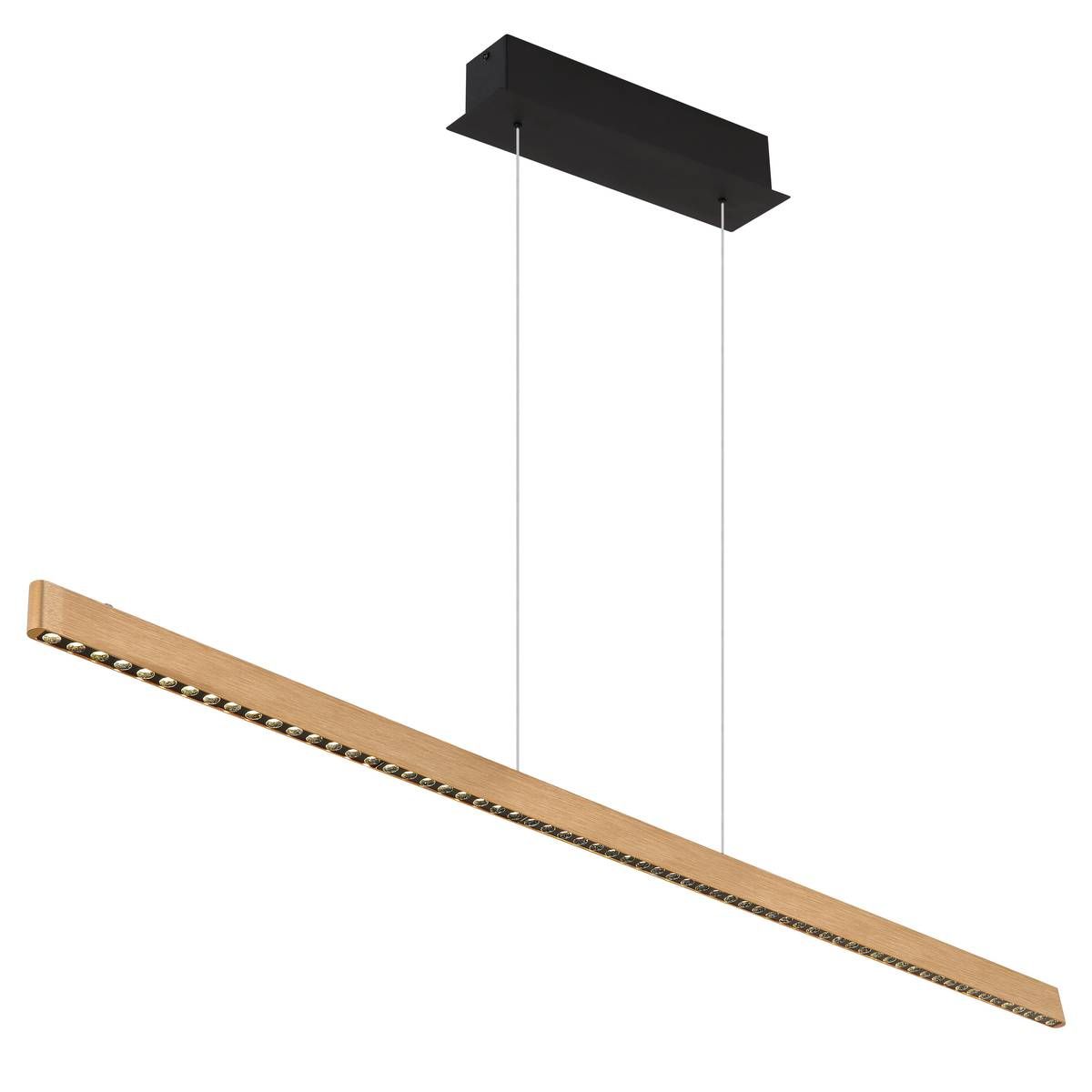 Lampadari & plafoniere: LED Pendelleuchte, Kupfer, 120 cm x 9 cm – Nuovo (secondo la descrizione) da Kreuzlingen venduto da Smart-Light
