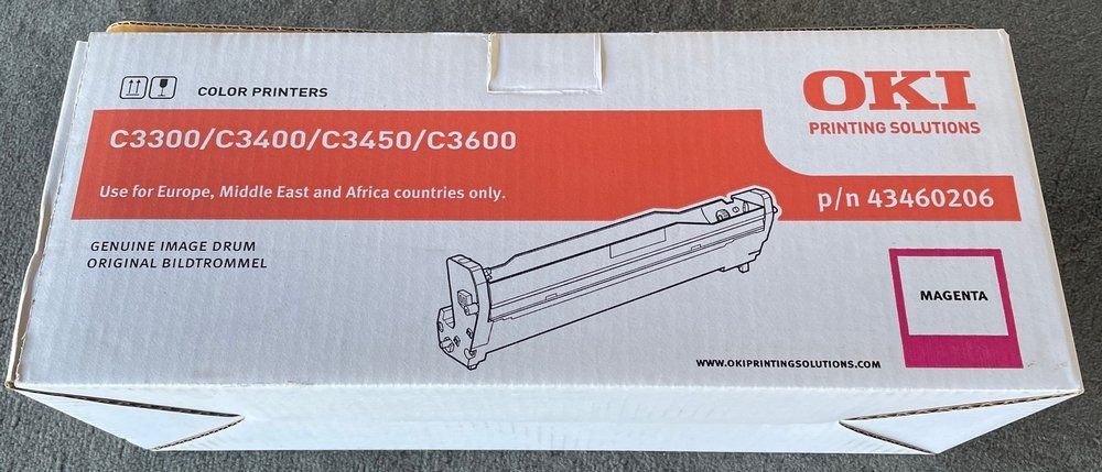 Oki Cartucce per stampanti & toner: OKI Original image Drum 43460206 - Magenta – Nuovo e nell'imballaggio originale da Lausanne venduto da Enetg