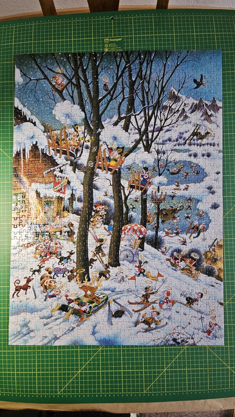 Heye Puzzle: Heye Puzzle 'Paradise In Winter', Michael Ryba – Nuovo (secondo la descrizione) da Teufen AR venduto da patchouli13 2