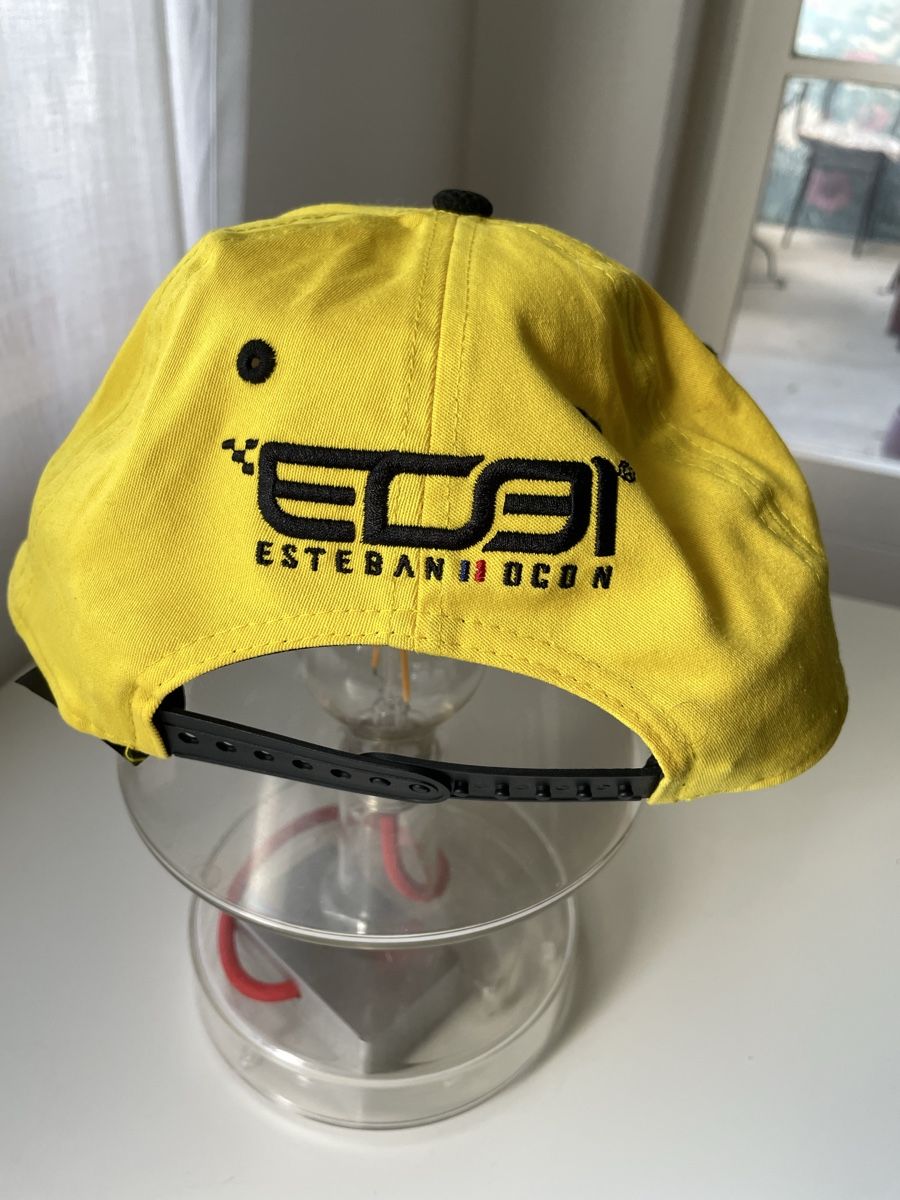 Renault Copricapi, berretti & cappellini: Renault F1 Cap Yellow/Black Adjustable – Usato da Zürich venduto da Sbd1 1