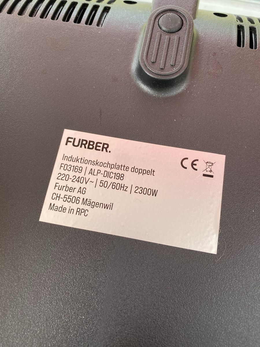 Cucine: 2-er Kochfeld Induktion FURBER – Nuovo (secondo la descrizione) da Dietlikon venduto da Sa_Biene 1