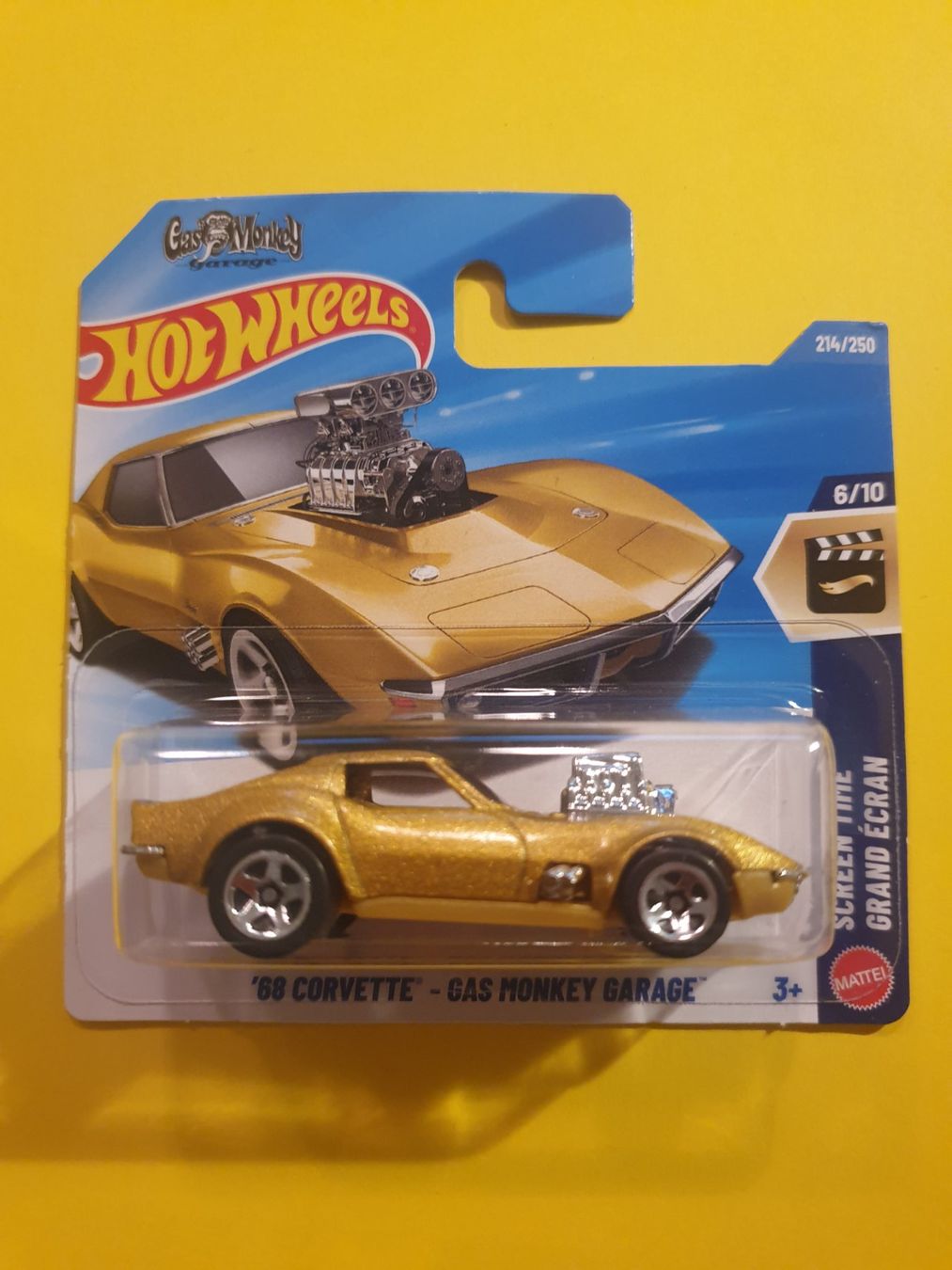 Hot Wheels Modellini d'auto: Hot Wheels '68 CORVETTE - GAS MONKEY GARAGE – Nuovo e nell'imballaggio originale da Oftringen venduto da Rotor 2