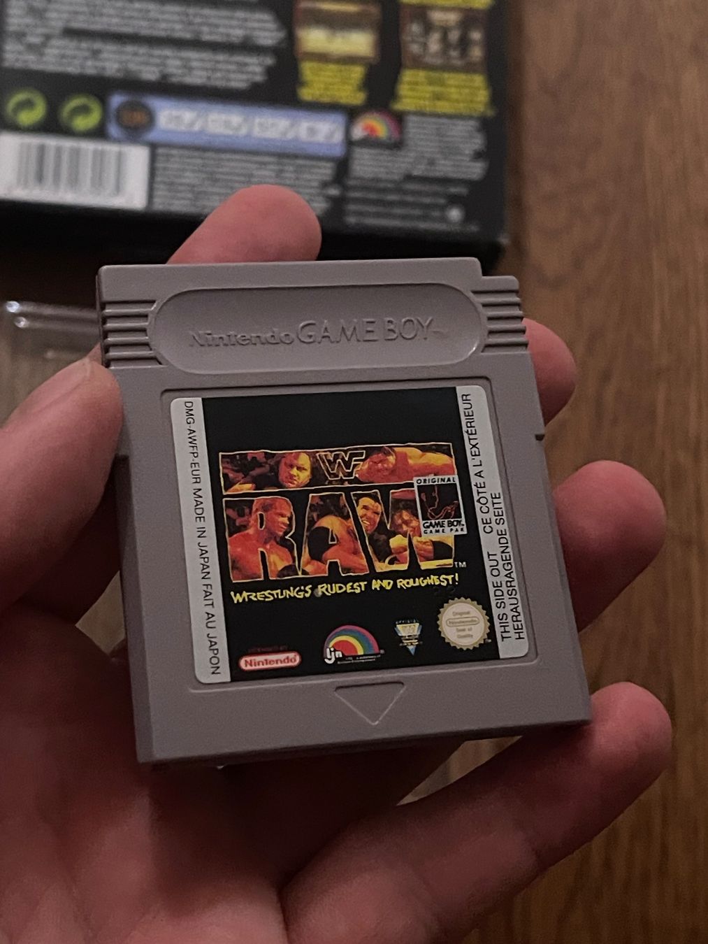Nintendo Spiele: Game Boy Spiel WWF Raw mit OVP – Gebraucht aus Zuerich von Dorsi 2