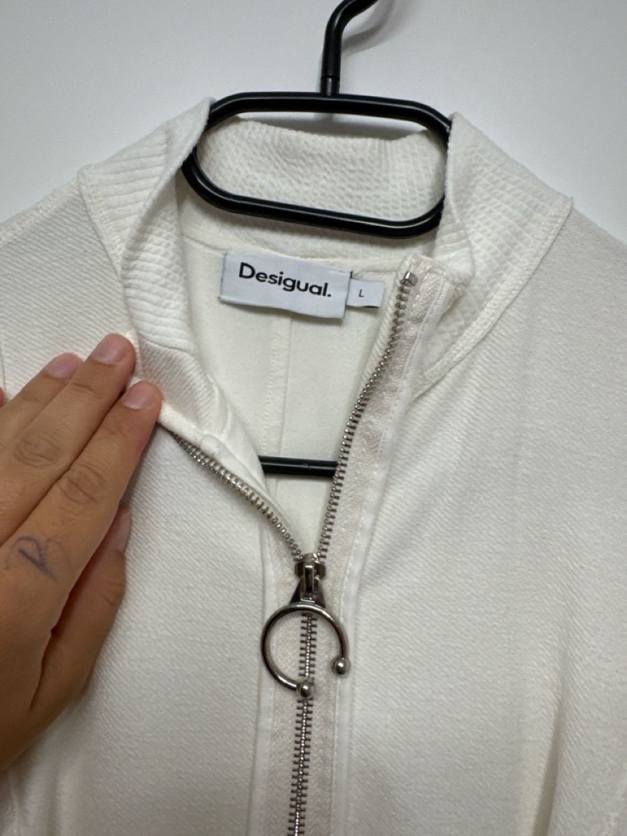 Desigual Vestiti: Desigual Kleid weiss Grösse L  – Usato da Eichberg venduto da OanaB 1