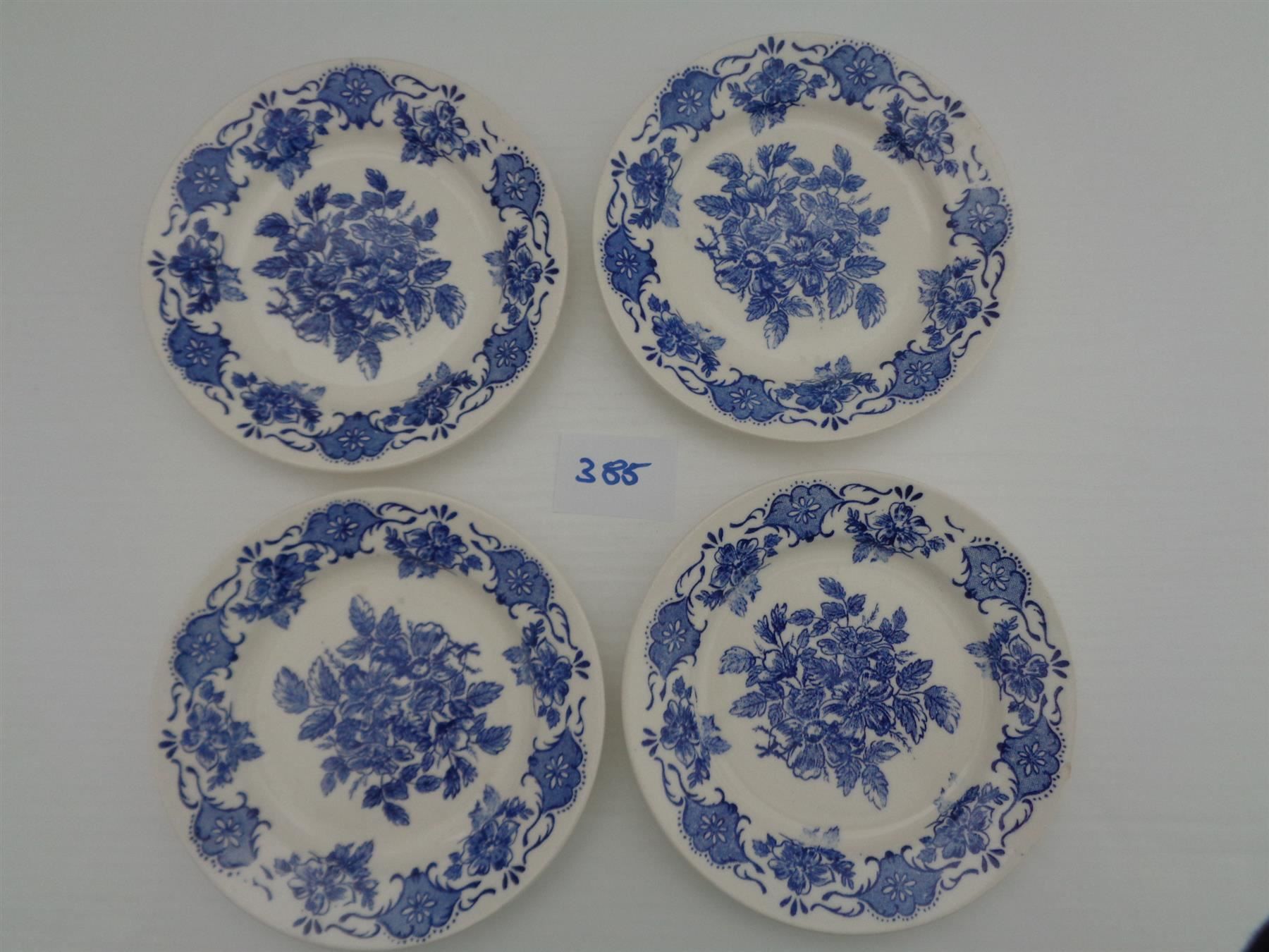 Assiettes: 4 alte Keramik-Dessertteller - Germany – D'occasion à Chur par omonia