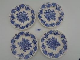4 alte Keramik-Dessertteller - Germany
