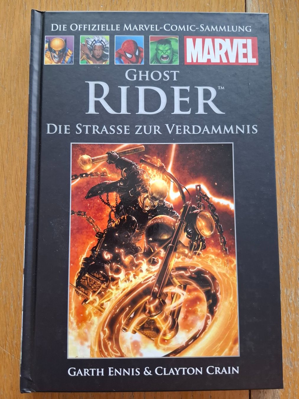 Fumetti: DIE OFFIZIELLE MARVEL COMIC SAMMLUNG BAND 40 HC: GHOST RIDER – Usato da Wildegg venduto da M63m