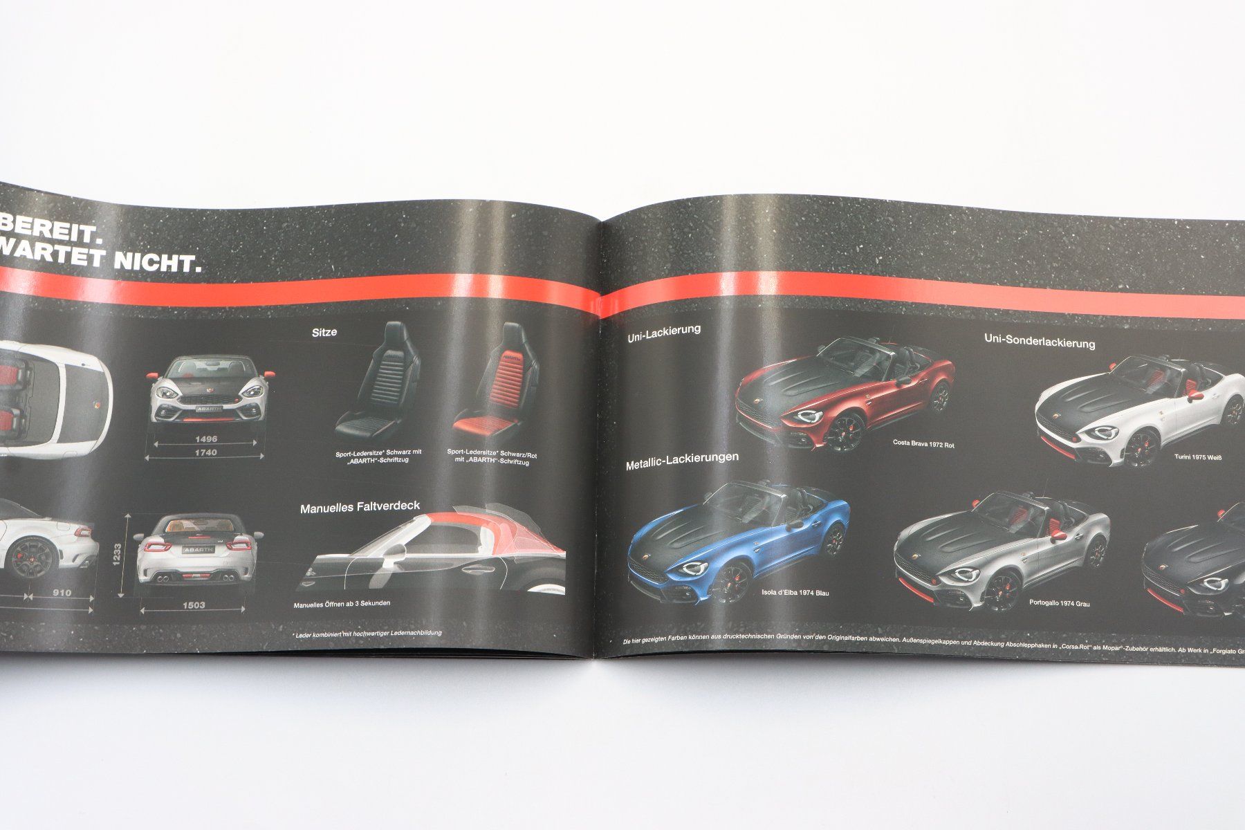 Fiat Dokumente: Fiat Abarth 124 Spider 2016 Prospekt – Gebraucht aus Bühl b.Aarberg von Collectorpassions 7
