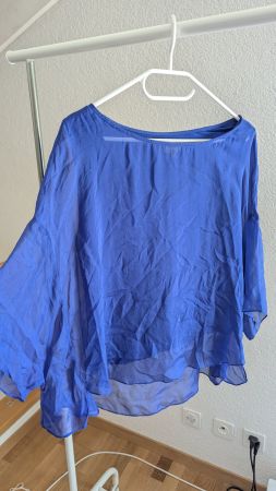 Bluse aus Viskose und Seide in L Phase Eight Shell 100% silk