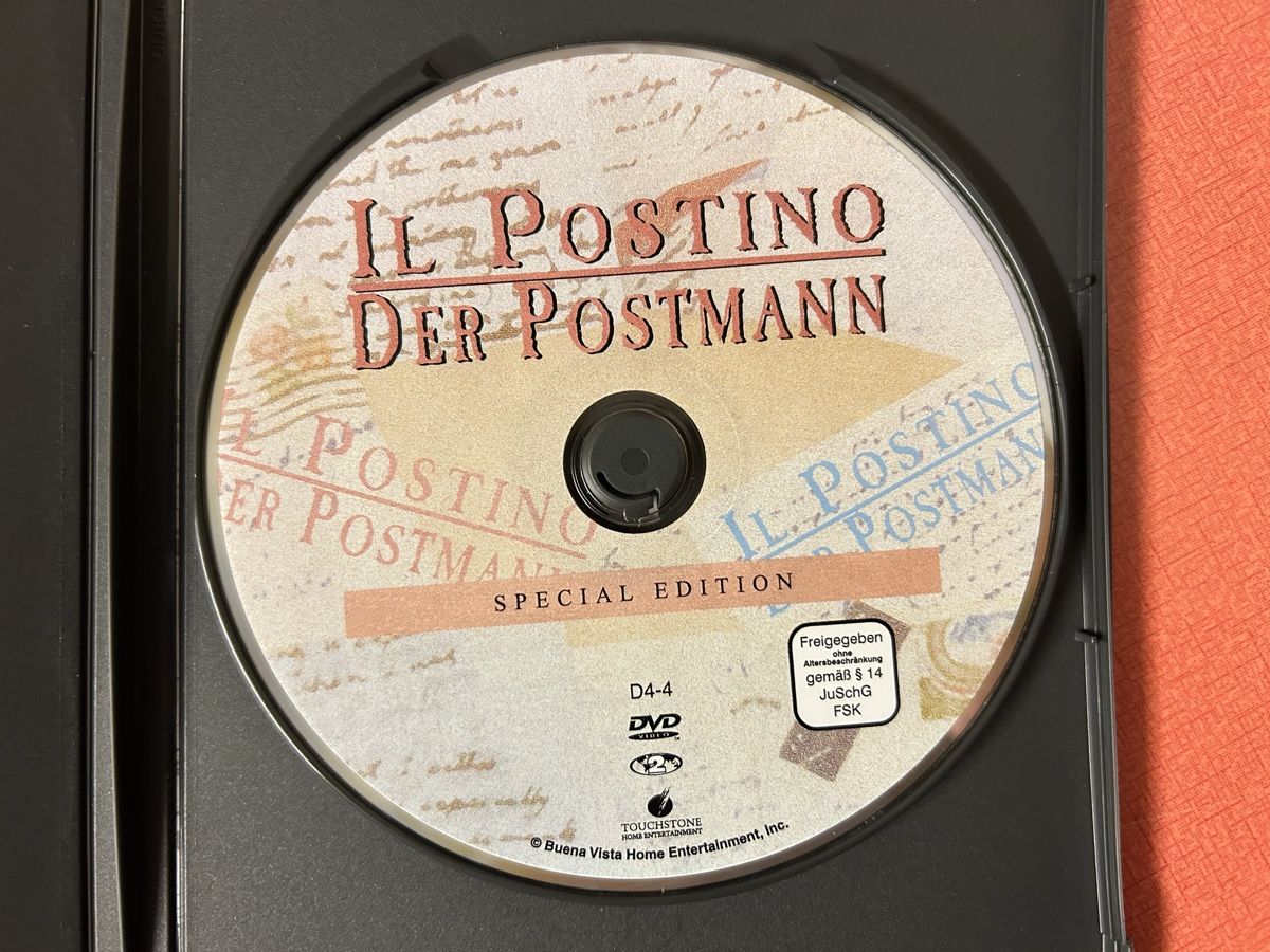 Alle DVDs: DVD Il Postino - Der Postmann Special Edition, Top! – Gebraucht aus Lanzenhäusern von vic63 3
