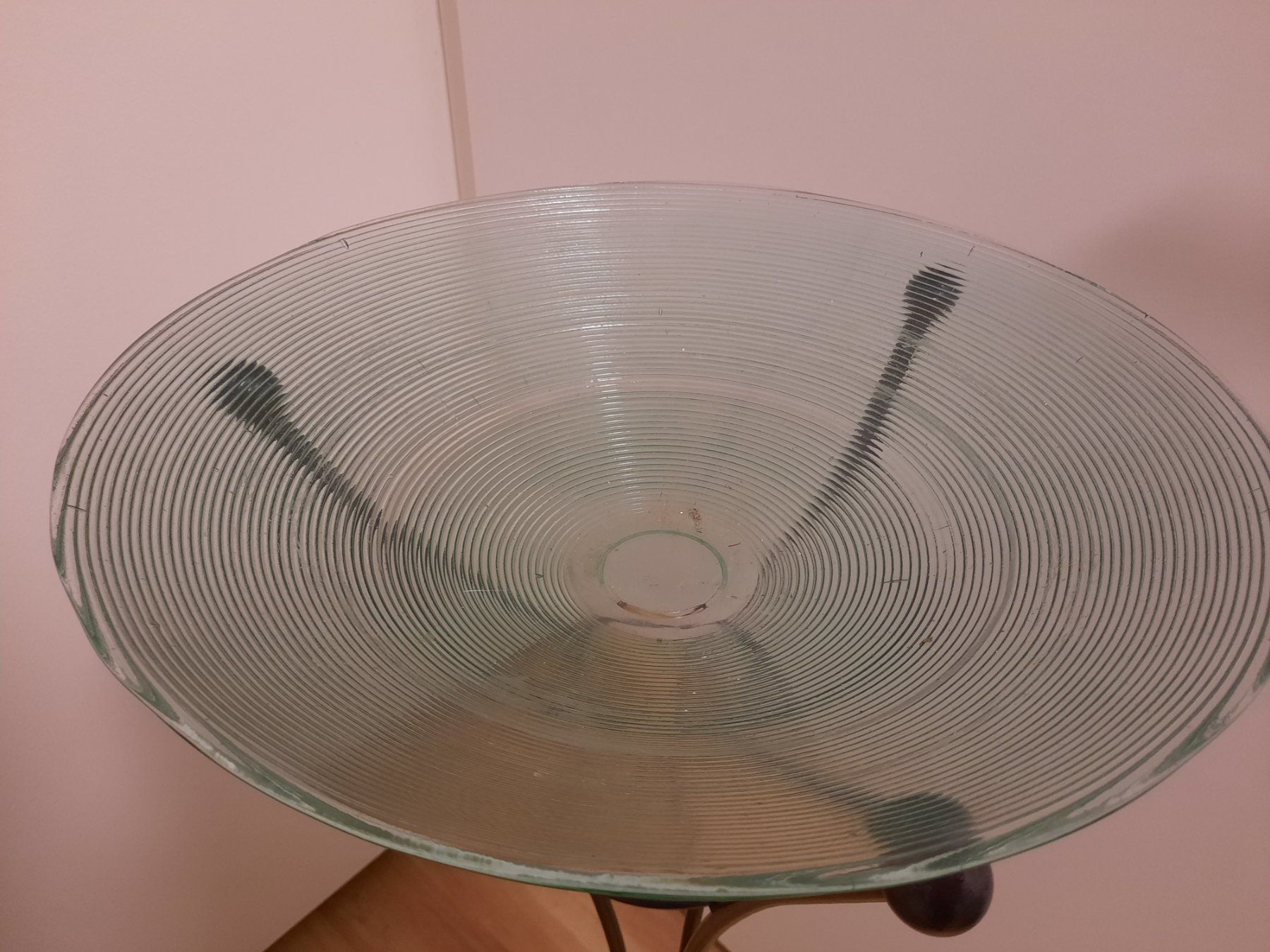 Altro per la casa: Ständer mit Glasschale – Usato da Flaach venduto da ker_6ml7 1