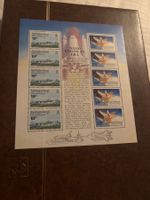 Ascension Island NASA Briefmarken, Block aus England Top!