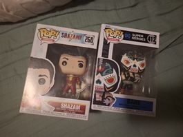 Funko Pop Shazam 260 e Bane 412 DC Heroes nuovi