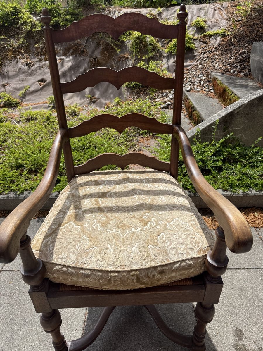 Poltrone: Fauteuil en bois style rustique ass – Usato da Quartino venduto da bia_6tjp 4