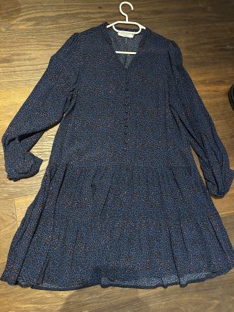 Schones Kleid A Form Costes Blu Xs/s