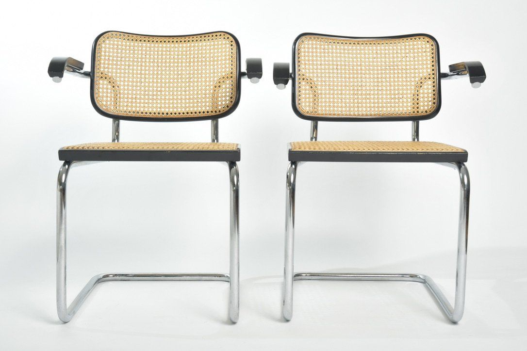 Breuer Sedie: Marcel Breuer Freischwinger Set – Usato da Zürich venduto da IndividumCH 6