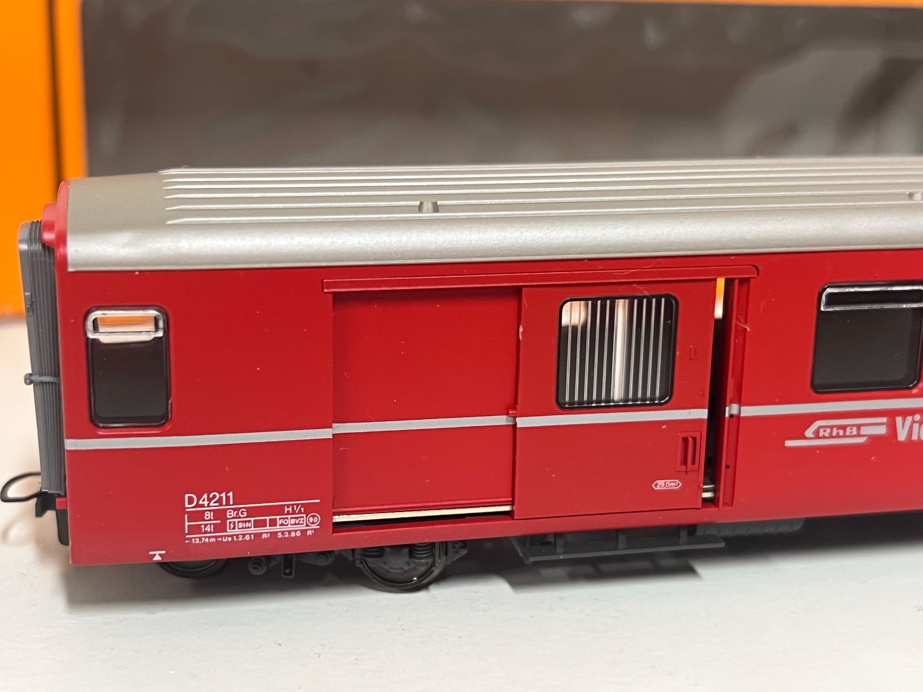 Bemo Modelleisenbahnen: Bemo 3269 118  D4211 RhB H0m – Gebraucht aus Neuenhof von ludovicco 3