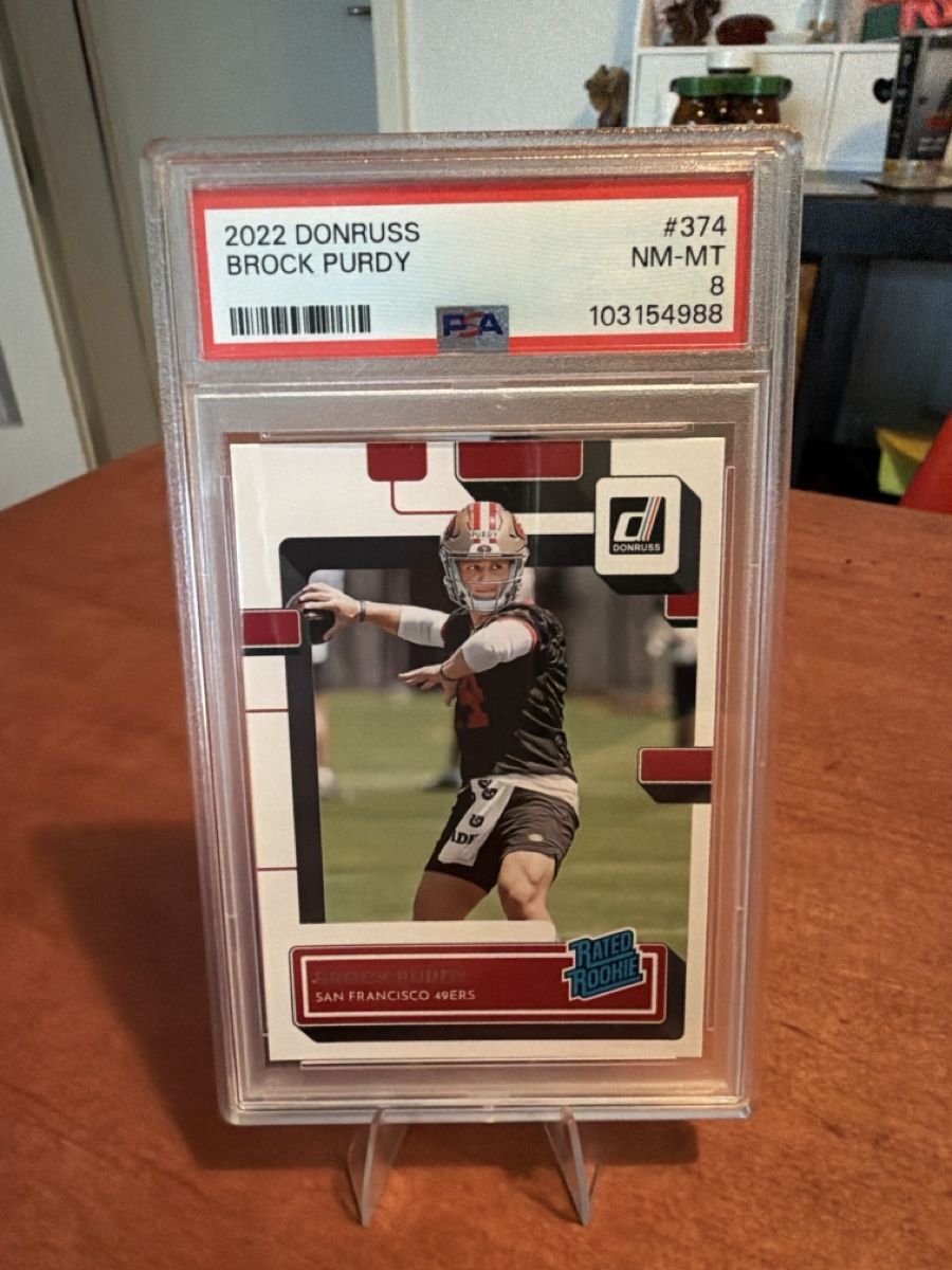 NFL Carte collezionabili: NFL - Brock Purdy - PSA8 – Usato da Bern venduto da sam_25hm