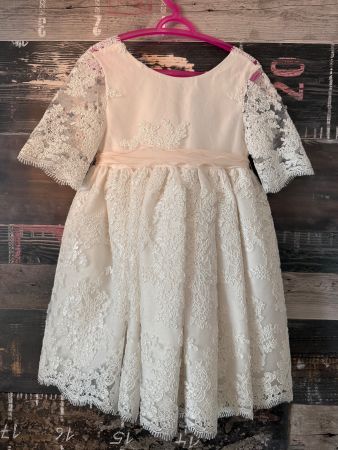 Festliches Mädchen Kleid, Grösse 3 (98/104) Blumenmädchen