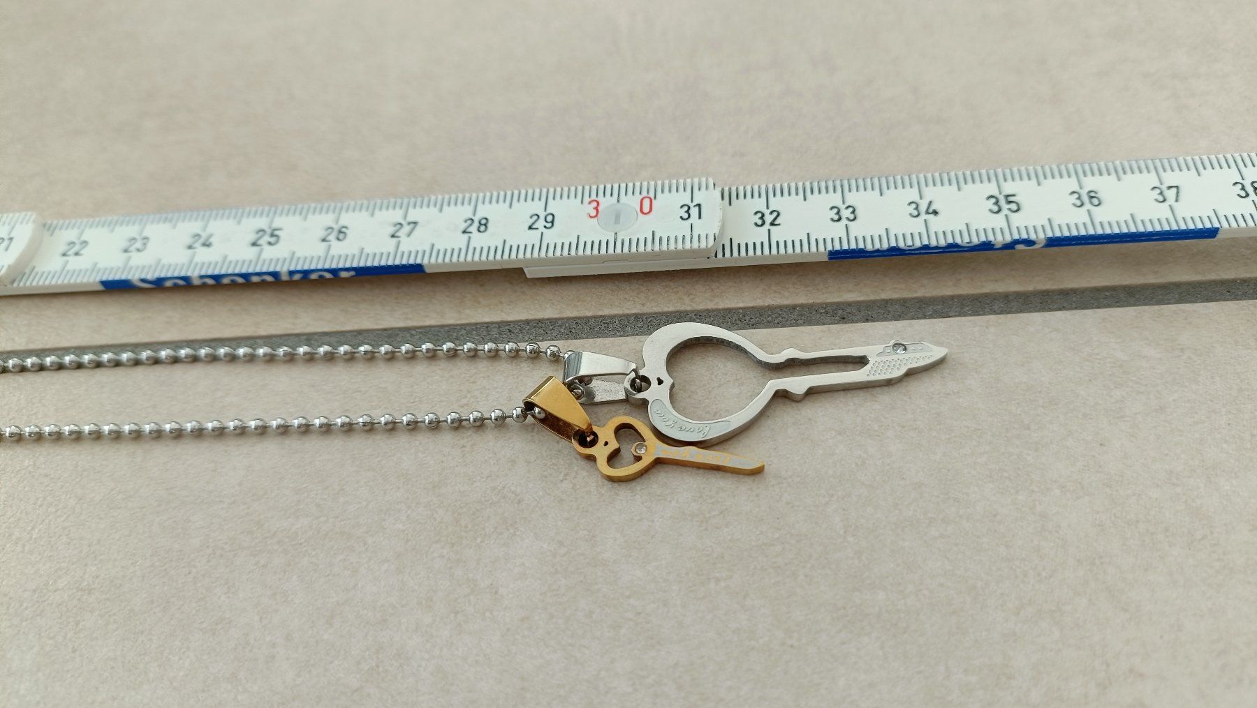 Catenine: Halskette mit Schlüssel – Nuovo (secondo la descrizione) da Rickenbach b. Wil venduto da Kth_v8 6