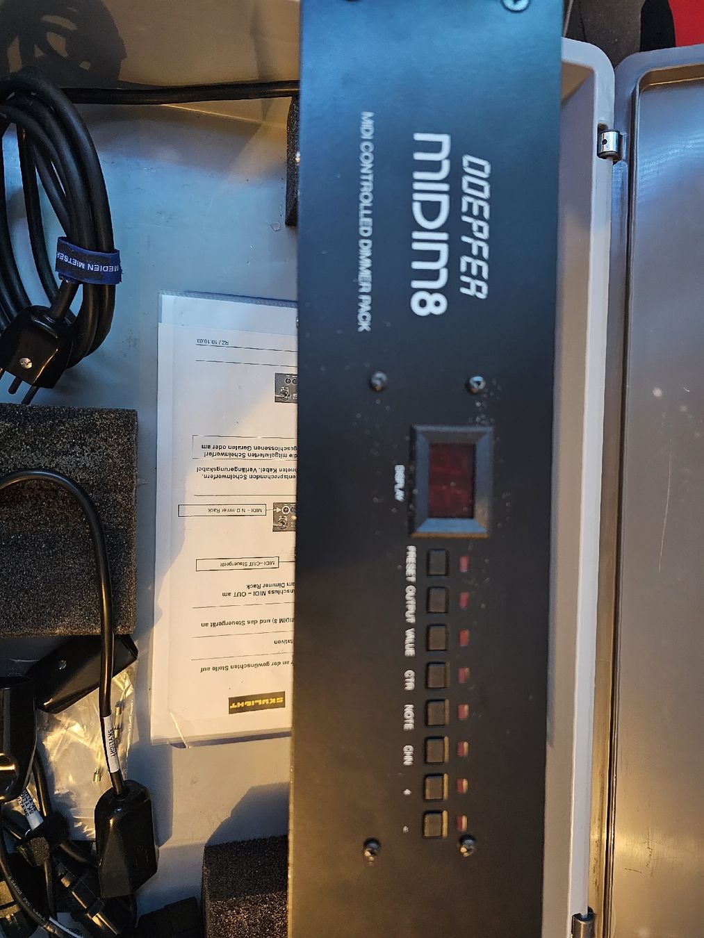 Console di mixaggio: Dimmer mit Kleinem Lichtpult – Usato da Laufenburg venduto da thu_7zdn