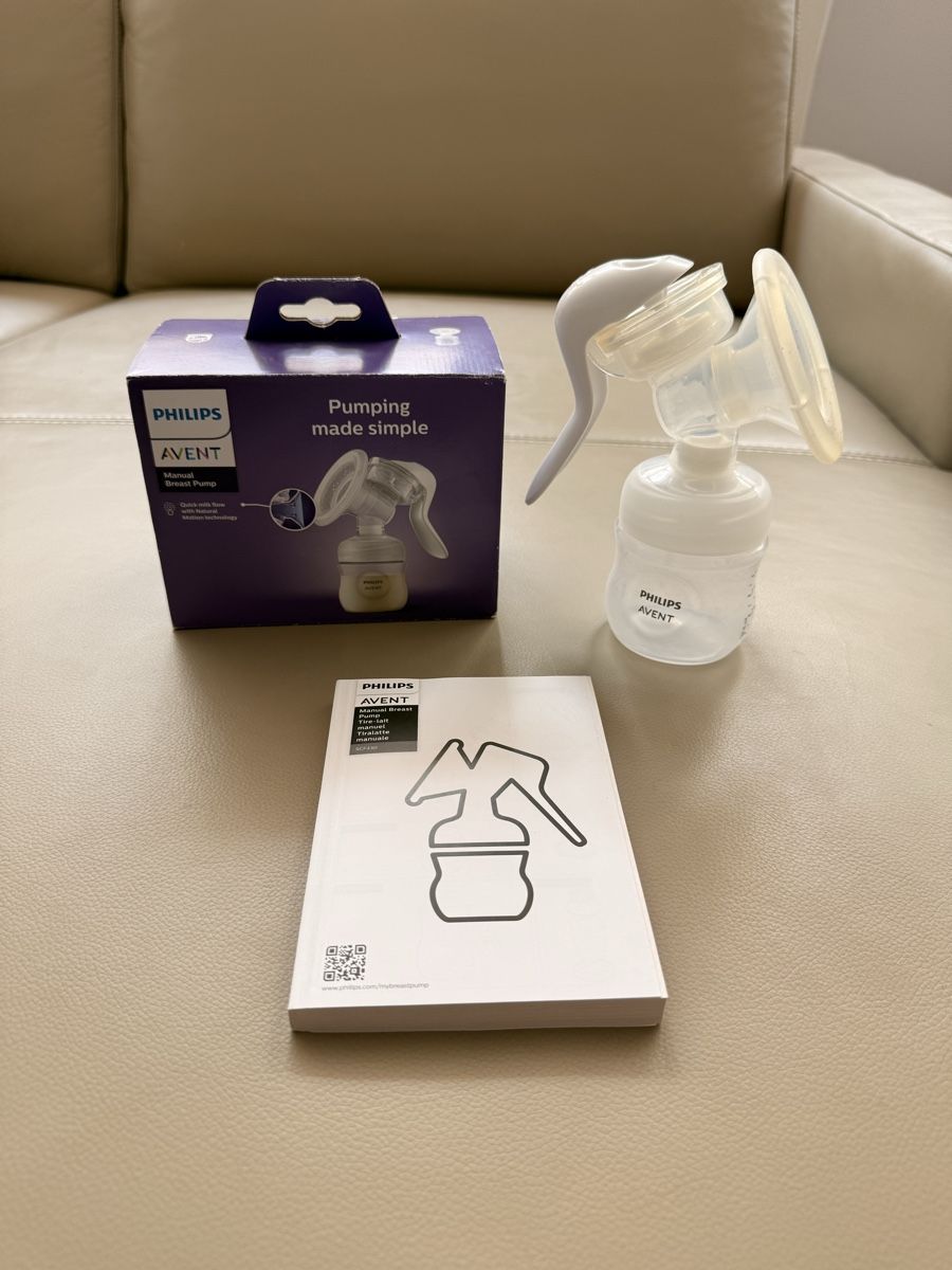 Philips Accessori per l’allattamento: Philips Avent Manual Breast Pump SCF430/01 New – Nuovo (secondo la descrizione) da Diessenhofen venduto da mar_8cyl 1