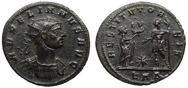 Tutti le monete: AURELIAN Antoninianus (274-275 AD) – Usato da La Sarraz venduto da classicworldcoins