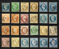 1853-1875 France Sélection /°