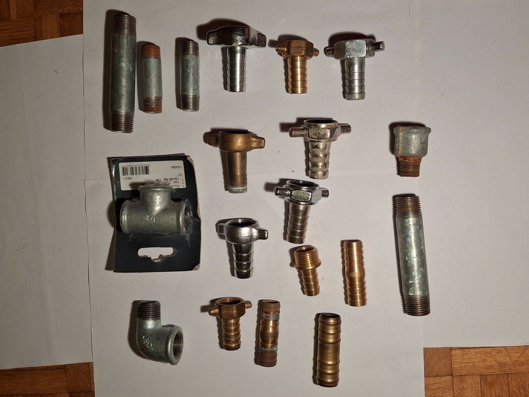 Armaturen: Schlauchverschraubungen & -Adapter, div. Grössen – Gebraucht aus Nidau von TbLf71