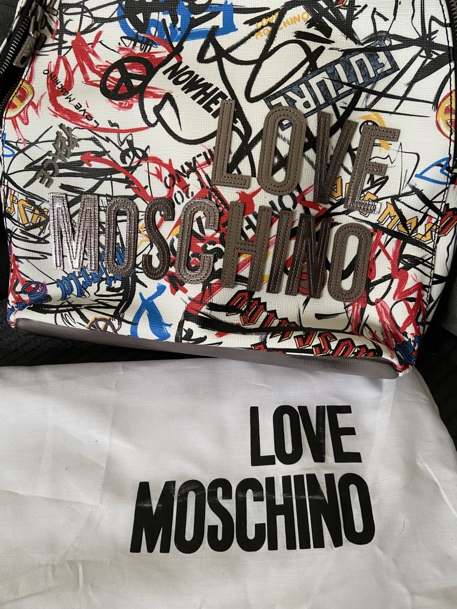 Moschino Zaini: Sac à dos Moschino Love – Nuovo e nell'imballaggio originale da Montreux venduto da Perledor 3