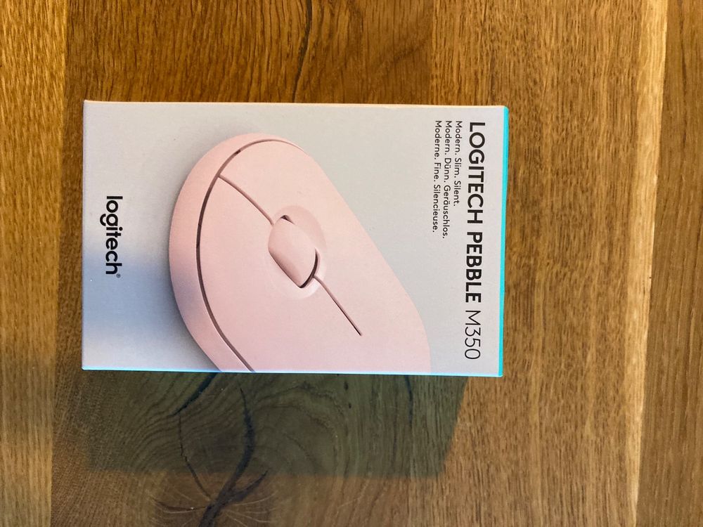 Neu! USB Maus, Logitech, rosa, ORIGINAL! | Kaufen auf Ricardo