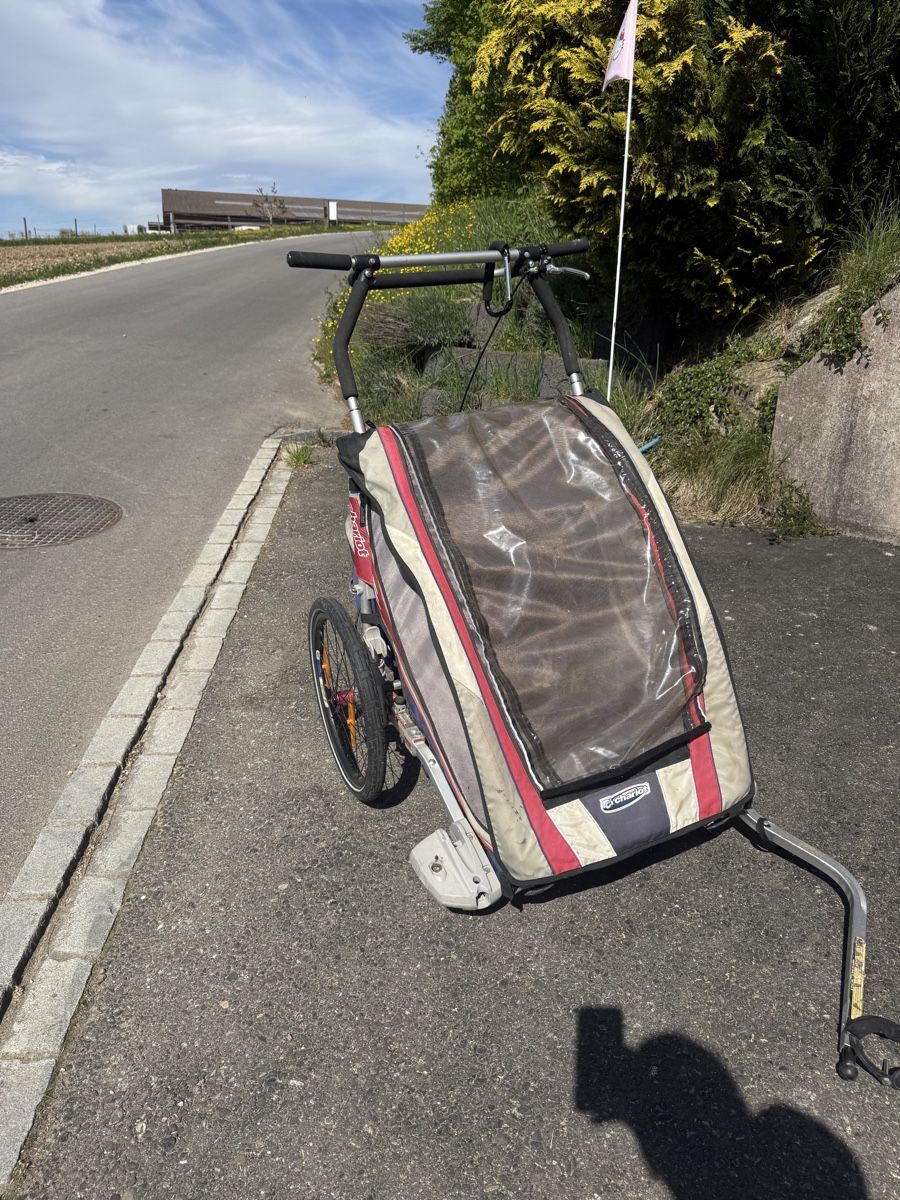 Thule Rimorchi: Veloanhänger Thule Chariot CX2 – Usato da Schaffhausen venduto da Gleisi06 1