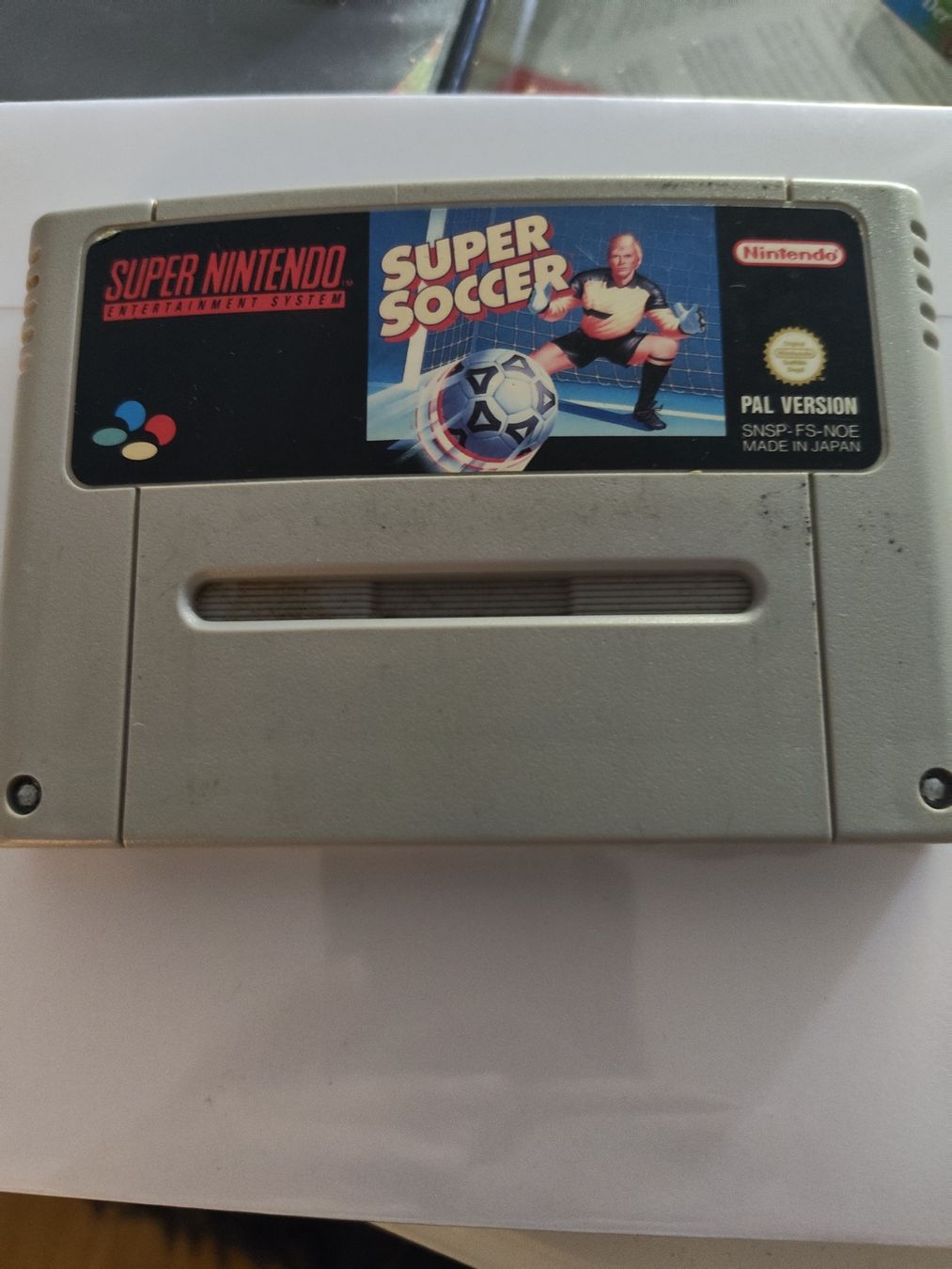 Nintendo Giochi: Super Nintendo Super Soccer PAL Version – Usato da Basel venduto da Universe.