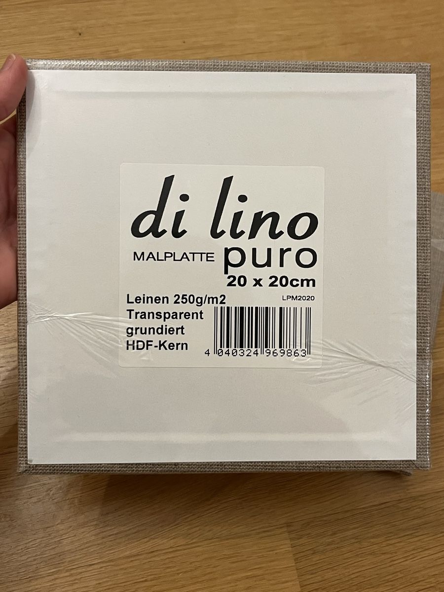 Servierplatten: 3x Di Lino Leinen Malplatten – Neu und originalverpackt aus Luzern von Crea.Elsa 1