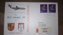 Swissair Geneve - Hamburg 01.04.1969