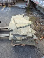 Naturstein Platten Verbundsteine unregelmässig auf 2xPalette