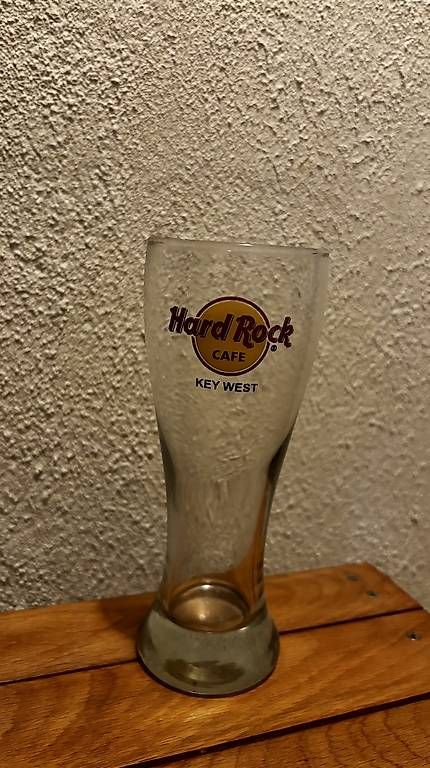 Bicchieri: Hard Rock Cafe key west Bierglas – Usato da Ramsei venduto da Paula_shop