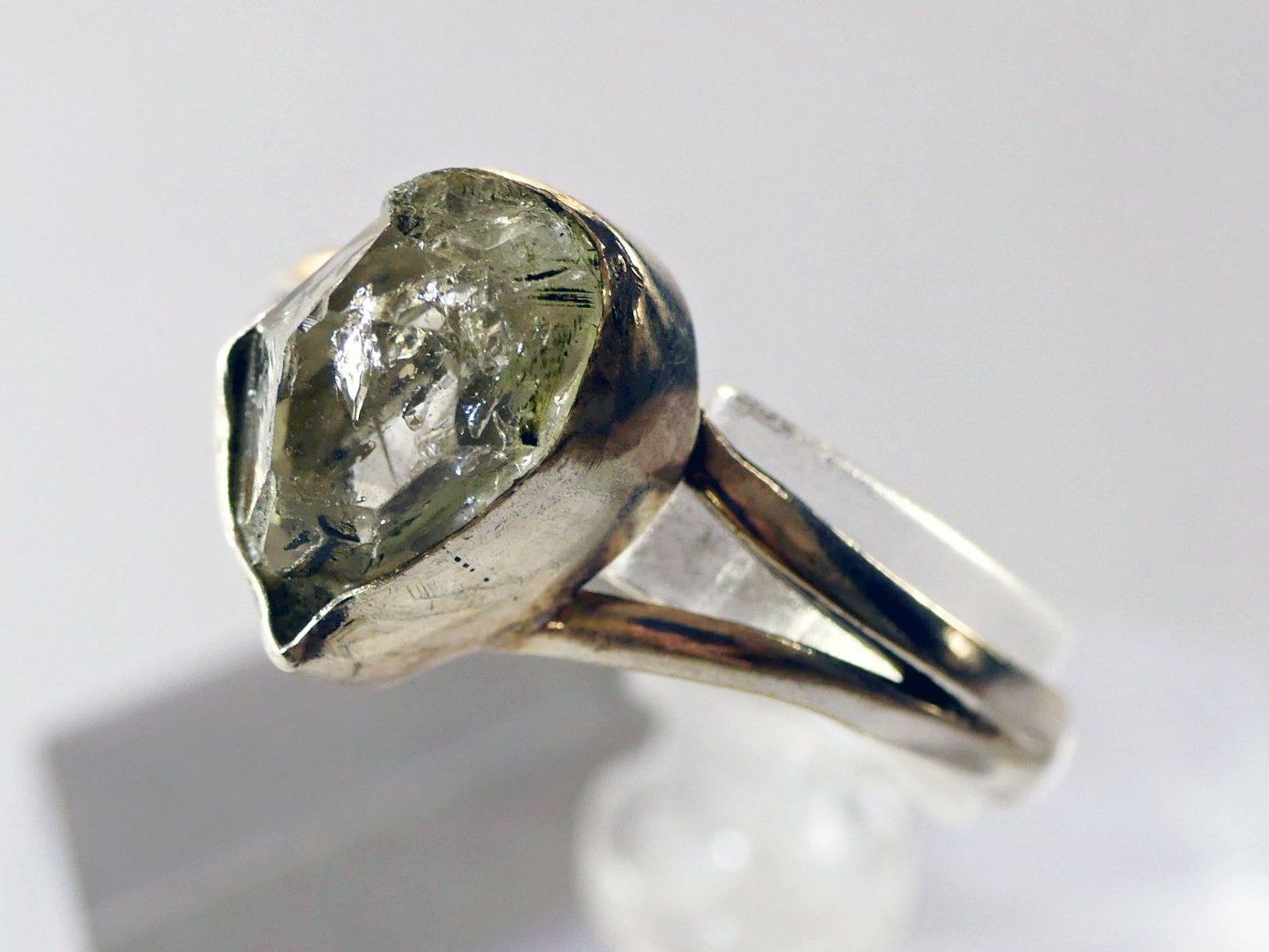 Anelli: Ring Silber 925 mit Herkimer-Diamant – Nuovo e nell'imballaggio originale da Matten b. Interlaken venduto da kero71 2
